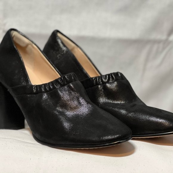 Women’s Clark’s Heels New! Size 10 Black Metallic - Picture 1 of 4